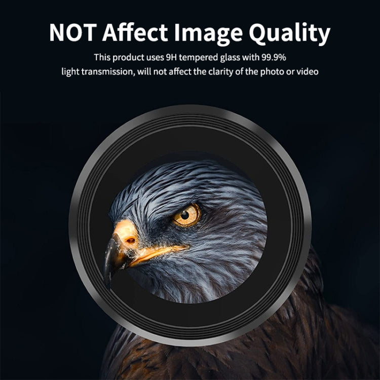 For Samsung Galaxy S23 5G / S23+ 5G ENKAY Hat-Prince 9H Rear Camera Lens Aluminium Alloy + Tempered Glass Full Coverage Protector