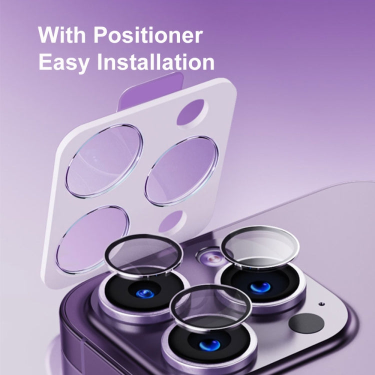 ENKAY Hat-Prince Tempered Individual Ring Camera Glass Film with Positioner