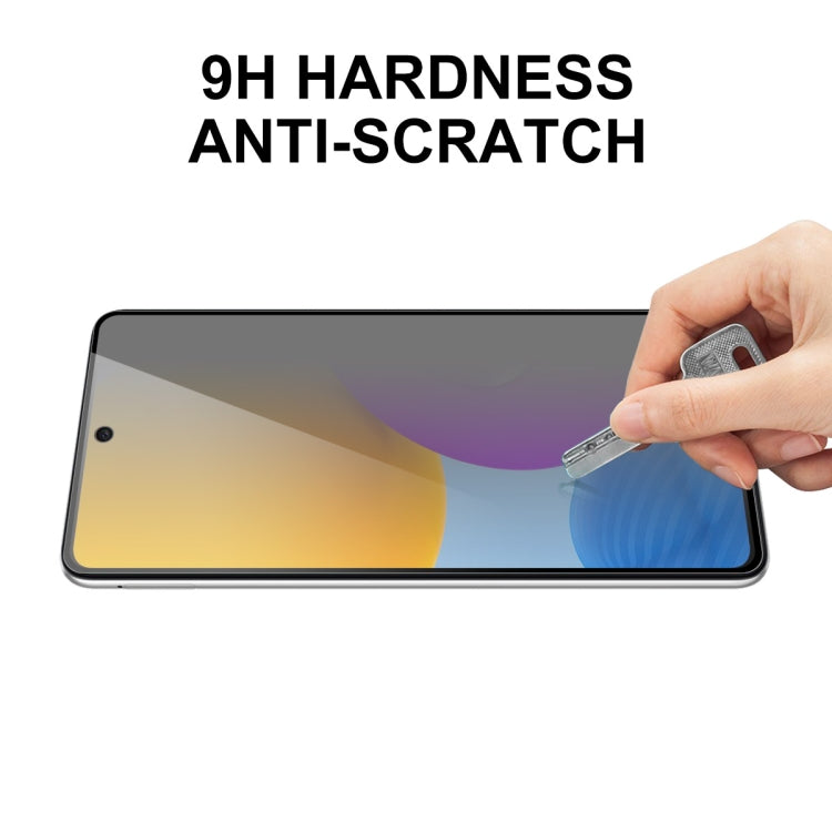 For Samsung Galaxy A54 5GENKAY 28 Degree Anti-peeping Tempered Glass Full Screen Film