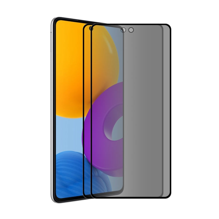 For Samsung Galaxy A54 5GENKAY 28 Degree Anti-peeping Tempered Glass Full Screen Film
