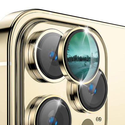For iPhone 14 Pro / 14 Pro Max ENKAY AR Anti-reflection Camera Lens Glass Full Film