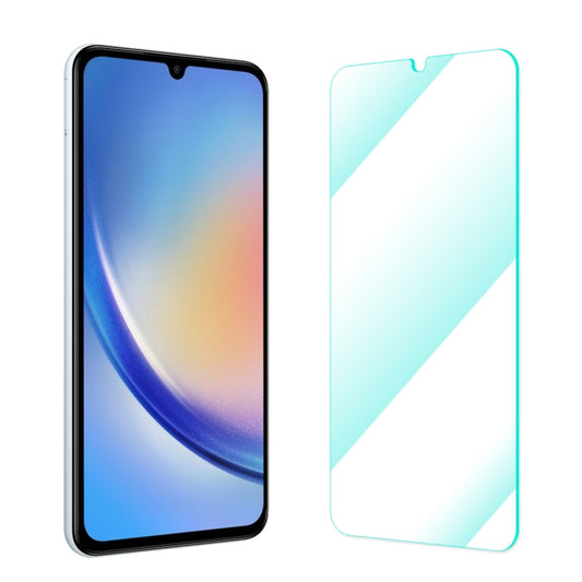 For Samsung Galaxy A34 / M34 / F34 1pc ENKAY Hat-Prince 0.26mm 9H 2.5D High Aluminum-silicon Tempered Glass Film