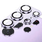 For Samsung Galaxy S23 Ultra 5G ENKAY Hat-Prince AR Anti-reflection Aluminium Alloy Tempered Glass Camera Lens Film