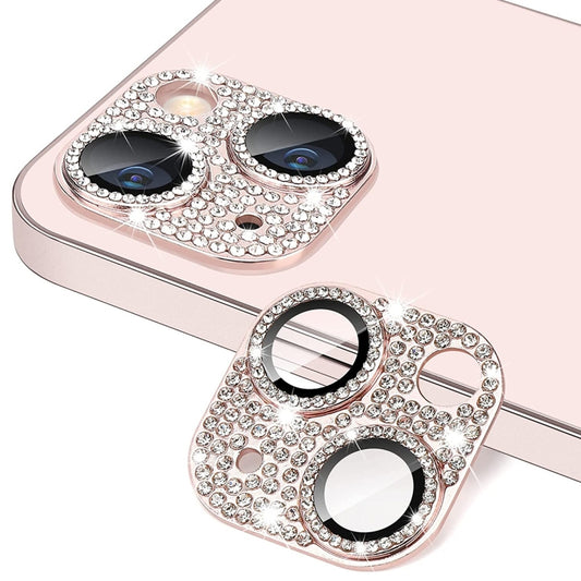 For iPhone 13 / 13 mini ENKAY Hat-Prince Blink Diamond Camera Lens Aluminium Alloy Tempered Glass Film