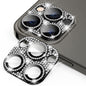 For iPhone 14 Pro / 14 Pro Max ENKAY Hat-Prince Blink Diamond Camera Lens Aluminium Alloy Tempered Glass Film