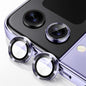 For Samsung Galaxy Z Flip4 / W23 Flip ENKAY Hat-Prince 9H Rear Camera Lens Aluminium Alloy Tempered Glass Film