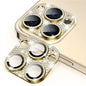 For iPhone 12 Pro Max ENKAY Hat-Prince Blink Diamond Camera Lens Aluminium Alloy Tempered Glass Film