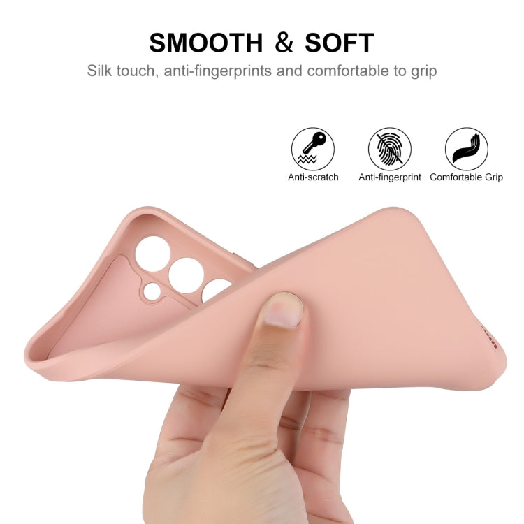 ENKAY Liquid Silicone Phone Case with Tempered Film, For Samsung Galaxy A54 5G