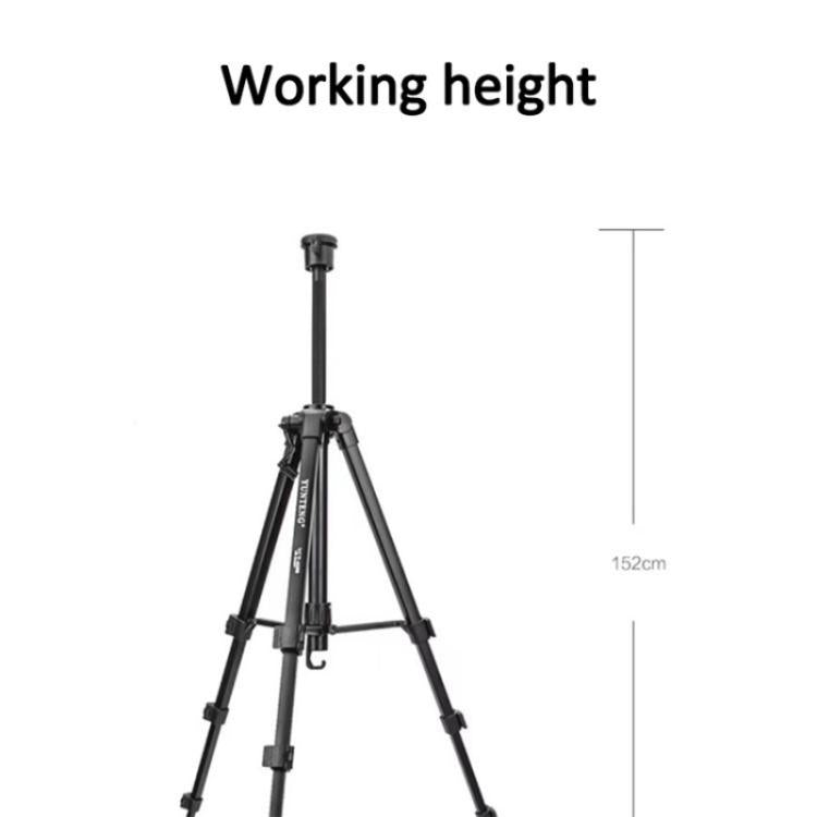 YUNTENG VCT-6680 Travel Tripod Telescopic 152CM Camera Mount Phone Tripod