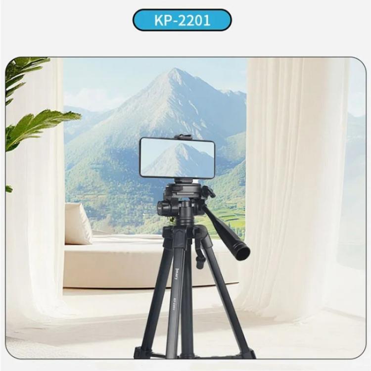JMARY KP-2201 Portable 1.7m Adjustable Stand Smartphone / Camera Live Photography Tripod