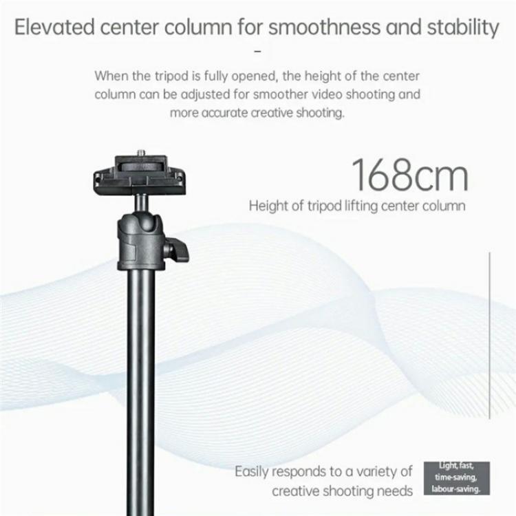 YUNTENG UT-360N Outdoor Photography Live Streaming Selfie Stand Camera Phone Tripod