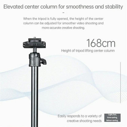 YUNTENG UT-360N Outdoor Photography Live Streaming Selfie Stand Camera Phone Tripod