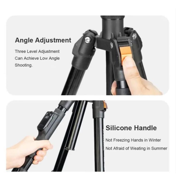YUNTENG VCT-180 Selfie Stick Foldable Photography Camera Tripod Live Streaming Stand