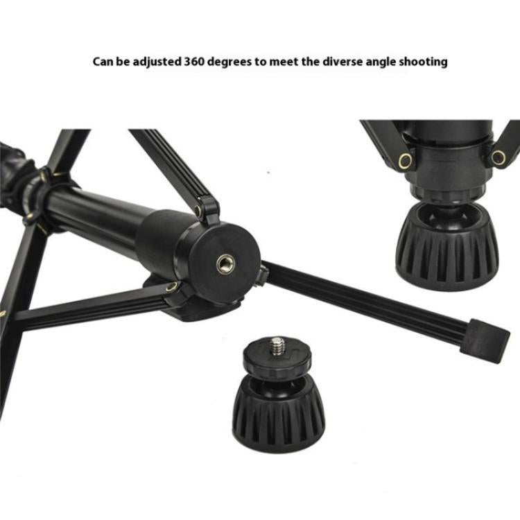 YUNTENG 638 Aluminum Alloy Extendable Stand Phone Holder Camera Tripod Monopod