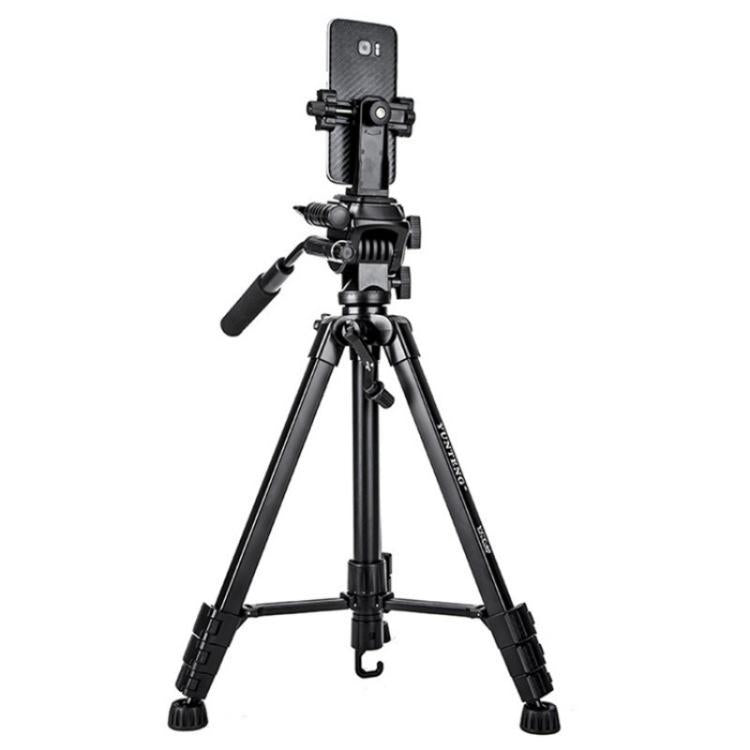 YUNTENG VCT-60 Retractable Tripod Stand For Smartphones DSLR Mirrorless Cameras
