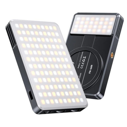 JMARY FM-168R Dual Color Temperature 160 LED Beads Portable Magnetic Phone Fill Light