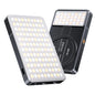 JMARY FM-168R Dual Color Temperature 160 LED Beads Portable Magnetic Phone Fill Light