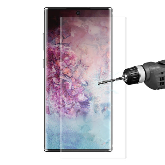ENKAY Hat-Prince 0.26mm 9H 3D Explosion-proof Full Screen Curved Heat Bending Tempered Glass Film for Samsung Galaxy Note10+