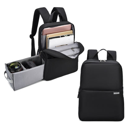 CADeN L4 Double-layer Casual Business Computer Backpack USB Multi-function Digital Camera Bag