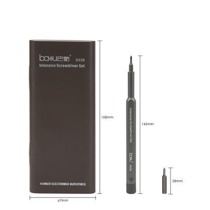 Baku BA-3338 24 In 1 Multifunctional Screwdriver Set Mobile Computer Repair Tool, Baku BA-3338