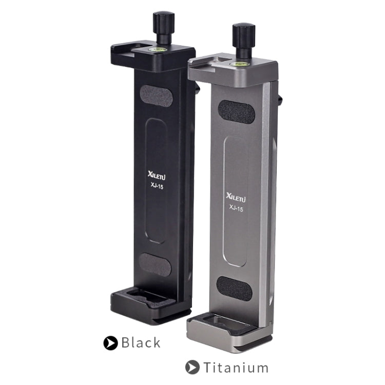 Xiletu Xj15 Live Broadcast Desktop Full Metal Tripod Mount Tablet Pc Phone Clamp With 1/4 Inch Screw Holes & Cold Shoe Base
