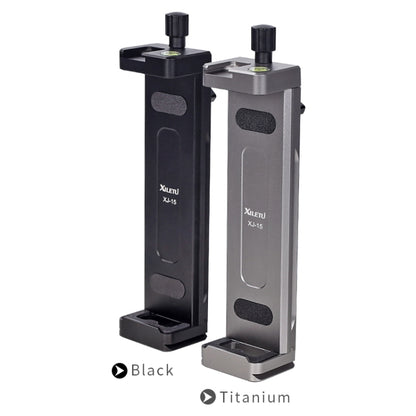 Xiletu Xj15 Live Broadcast Desktop Full Metal Tripod Mount Tablet Pc Phone Clamp With 1/4 Inch Screw Holes & Cold Shoe Base