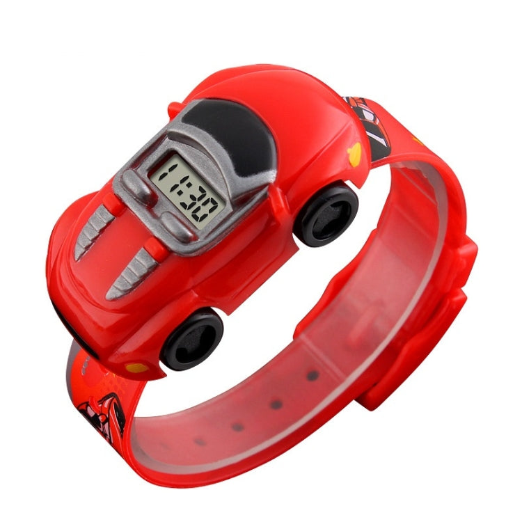 SKMEI 1241 Fashion Cute Cartoon Car Children Digital Watch, Yellow, Red, Blue, Black, Light Blue