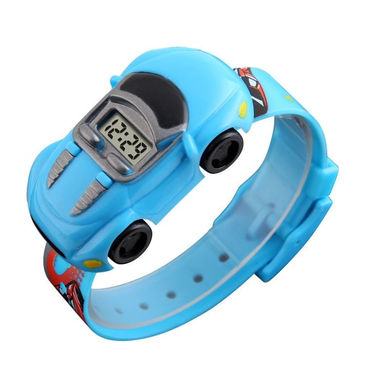 SKMEI 1241 Fashion Cute Cartoon Car Children Digital Watch, Yellow, Red, Blue, Black, Light Blue