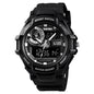 SKMEI 1357 Mens Multifunctional Sports Digital Watch Student Waterproof Watch, Red, Blue, Black
