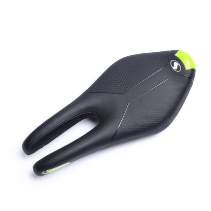 STARBK Mountain Bike Saddle Seat Cushion Road Bike Bicycle Seat, Black Red, Black Blue, Black Green