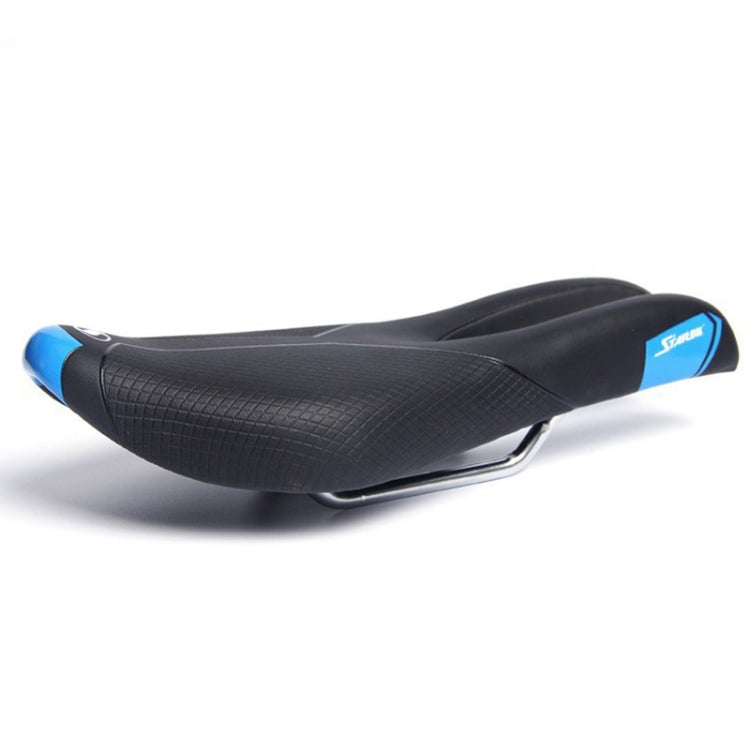 STARBK Mountain Bike Saddle Seat Cushion Road Bike Bicycle Seat, Black Red, Black Blue, Black Green