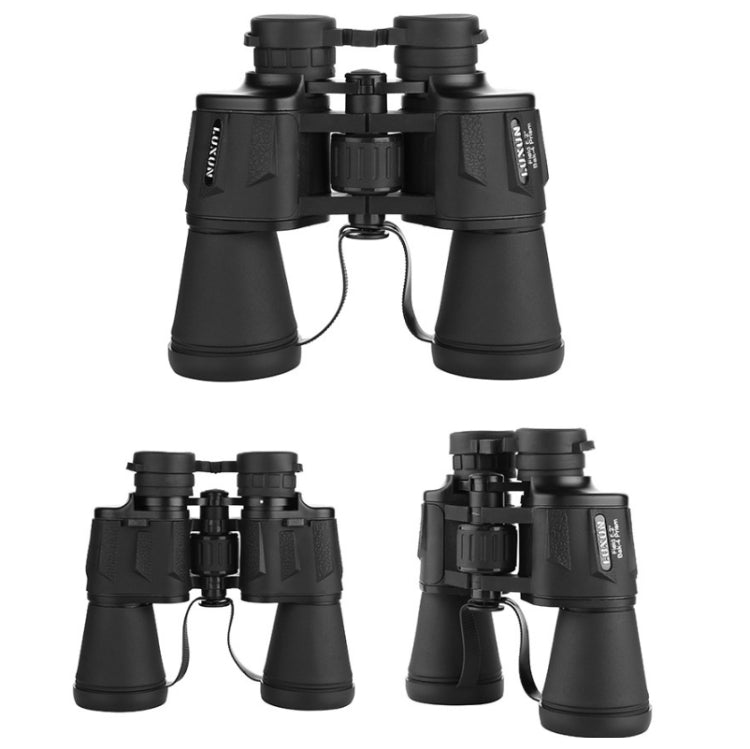Luxun 20X50 Outdoor Binoculars  Low Light Night Vision Non-Infrared High Power Binoculars, 20X50 Black, 20X50 Army Green