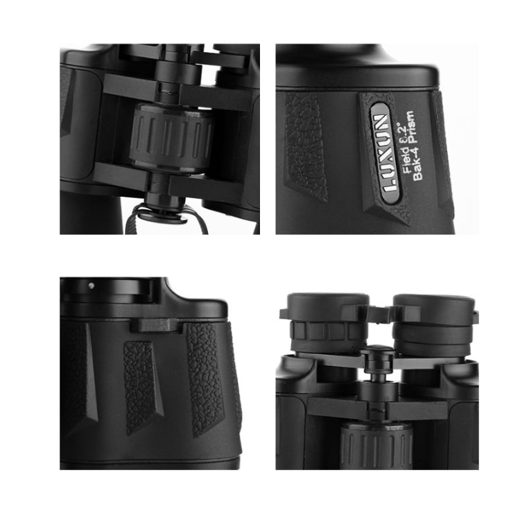 Luxun 20X50 Outdoor Binoculars  Low Light Night Vision Non-Infrared High Power Binoculars, 20X50 Black, 20X50 Army Green