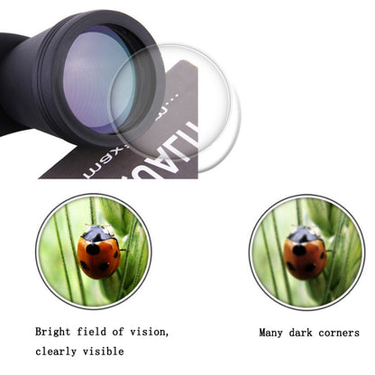 Luxun 20X50 Outdoor Binoculars  Low Light Night Vision Non-Infrared High Power Binoculars, 20X50 Black, 20X50 Army Green