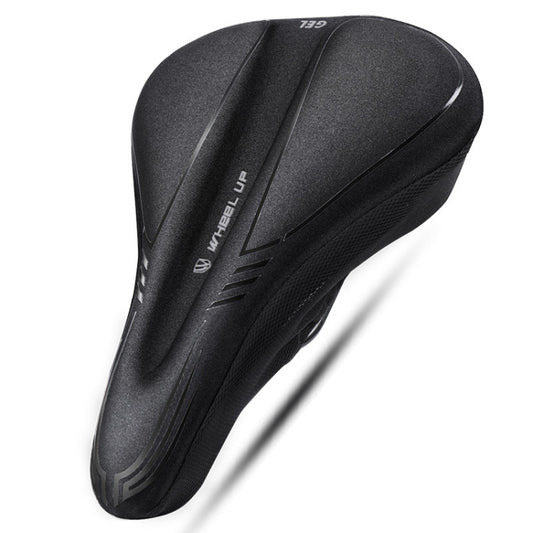 Wheel Up Bicycle Silicone Cushion Cover Mountain Bike Thickening GEL Saddle Cover Riding Equipment, LF32005G-L, LF32005G-S