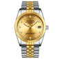 FNGEEN 7008 Men Fashion Diamond Dial Watch Couple Watch, Full Gold Gold Surface, Full Gold Black Surface, Full Gold White Surface, Golden Surface, Gold Black Sueface, Golden White Surface, Brown Leather Full Gold Surface��������������������������������...