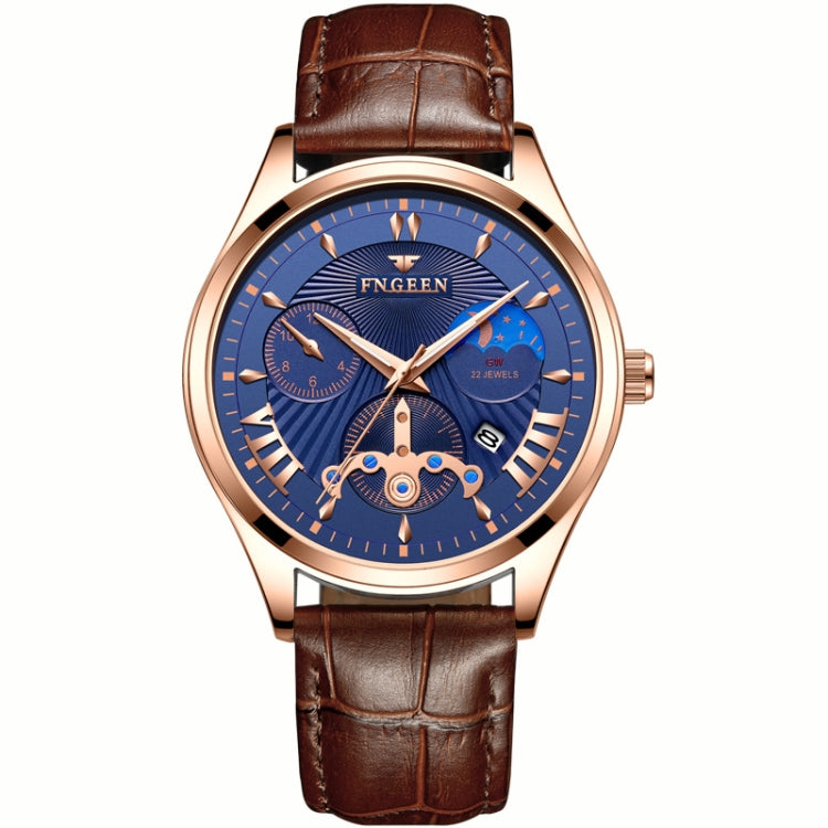 FNGEEN 5606 Men Luminous Casual Quartz Watch