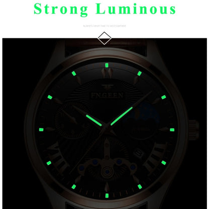 FNGEEN 5606 Men Luminous Casual Quartz Watch