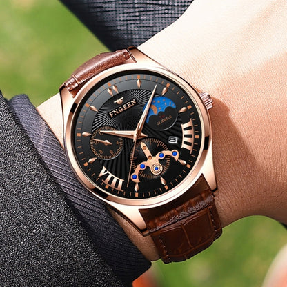 FNGEEN 5606 Men Luminous Casual Quartz Watch