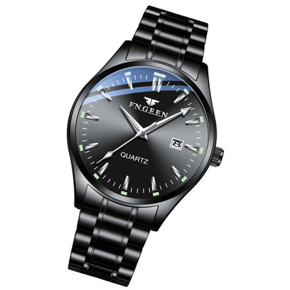 FNGEEN 2111 Men Simple Luminous Calendar Quartz Watch