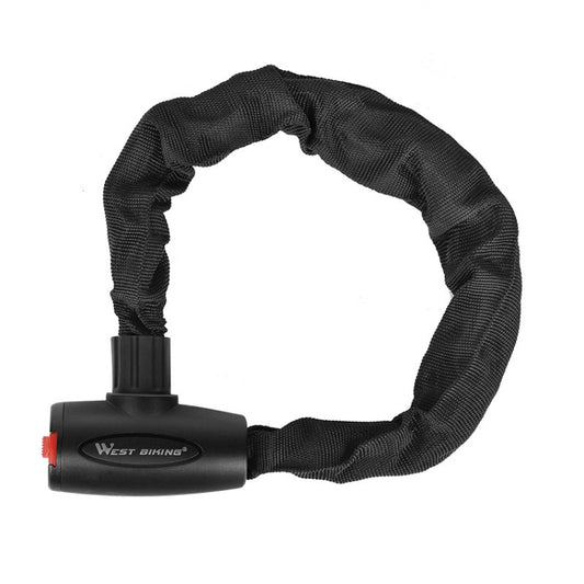 WEST BIKING 0705042 Bicycle Anti-Theft Key Lock Mountain Bike Motorcycle Chain Lock, 0.6M, 0.9M, 1.2M