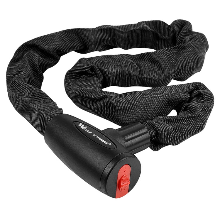 WEST BIKING 0705042 Bicycle Anti-Theft Key Lock Mountain Bike Motorcycle Chain Lock, 0.6M, 0.9M, 1.2M