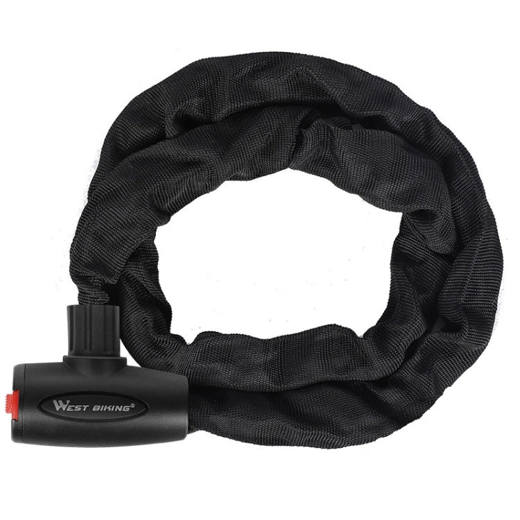 WEST BIKING 0705042 Bicycle Anti-Theft Key Lock Mountain Bike Motorcycle Chain Lock, 0.6M, 0.9M, 1.2M