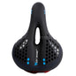 WEST BIKING YP0801083 Bicycle Taillight Thickened Soft And Comfortable Mountain Bike Seat Cushion, Black Blue, BlackRed, Dark Green