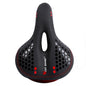 WEST BIKING YP0801083 Bicycle Taillight Thickened Soft And Comfortable Mountain Bike Seat Cushion, Black Blue, BlackRed, Dark Green