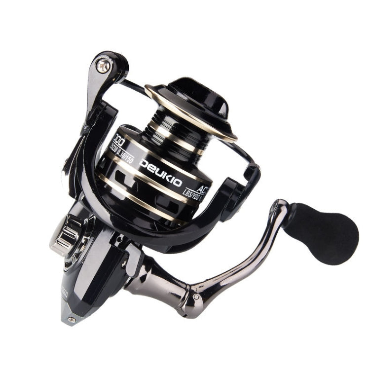 DEUKIO Fishing Wheel AC Sea Otter Fishing Supplies With All Metal Rocker, AC2000, AC3000, AC4000, AC5000, AC6000, AC7000