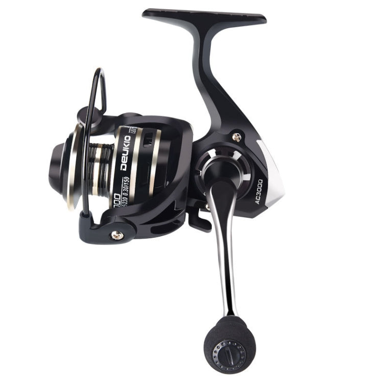 DEUKIO Fishing Wheel AC Sea Otter Fishing Supplies With All Metal Rocker, AC2000, AC3000, AC4000, AC5000, AC6000, AC7000