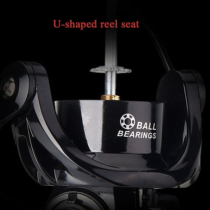DEUKIO Fishing Wheel AC Sea Otter Fishing Supplies With All Metal Rocker, AC2000, AC3000, AC4000, AC5000, AC6000, AC7000