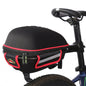 West Biking  Bicycle Shelf Mountain Road Bike Big Capacity Bag Riding Shelf Hard Shell Tail Bag  With Rain Cover, Red, Green, Blue, Orange