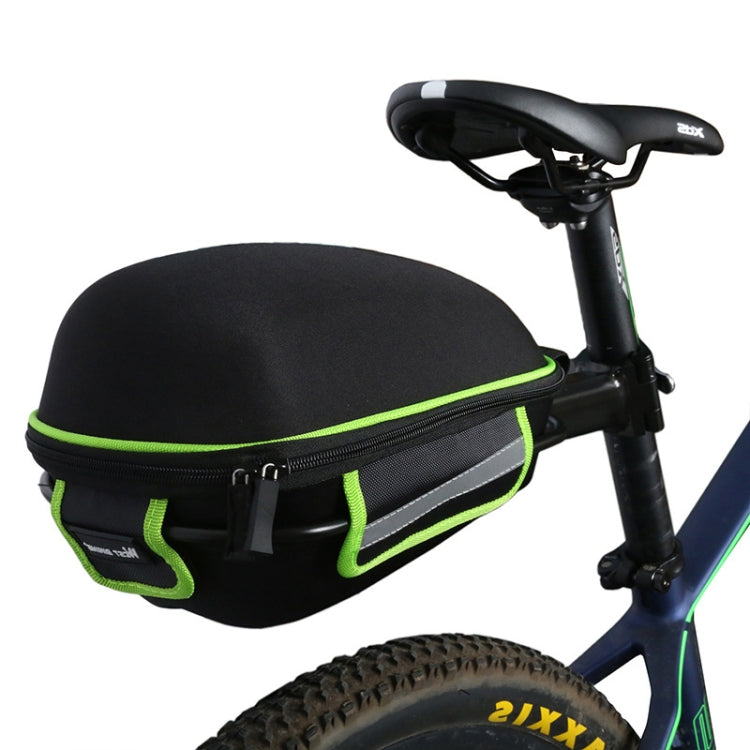 West Biking  Bicycle Shelf Mountain Road Bike Big Capacity Bag Riding Shelf Hard Shell Tail Bag  With Rain Cover, Red, Green, Blue, Orange